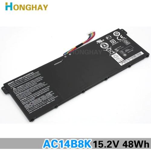 Honghay AC14B8K Laptop Battery for ACER Aspire V3-111P CB3-111 CB5-311 B115P NE512 V3-371 V3-111 ES1-711 4ICP5/57/80 Chromebook