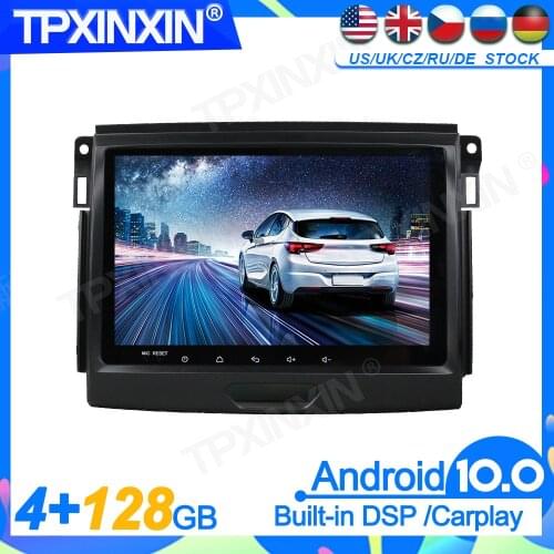 Android 10 128G Carplay Screen Car DVD Player For Ford Everest Ranger T7 2015 2016 2017 BT GPS Navi Auto Radio Stereo Head Unit