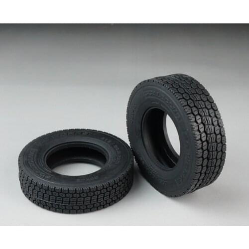 Remote Control Car Rubber Tires (1.7" Wheel) For 1/14 Rc Truck TAMIYA Tractor Dumper SCANIA R620 MAN TGX VOLVO FH16 BENZ Actros