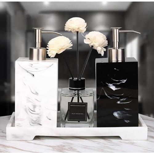 Creative Resin Soap Dispenser Portable Household Shower Gel Shampoo Moisture Bottling Lotion Dispenser Bathroom Accessories