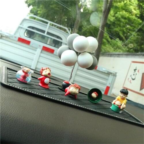 Ponyo on the Cliff by the Sea DIY Anime Action Figure Home Decoration Birthday Gift Auto Decoraction kids love toys