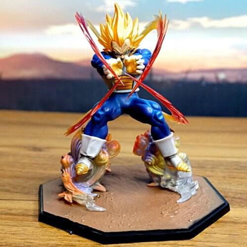 15CM Dragon Ball Super Vegeta Anime Figure PVC Super Saiyan Action Figurine Figma Battle Brinquedos DBZ Juguetes Toys Dolls