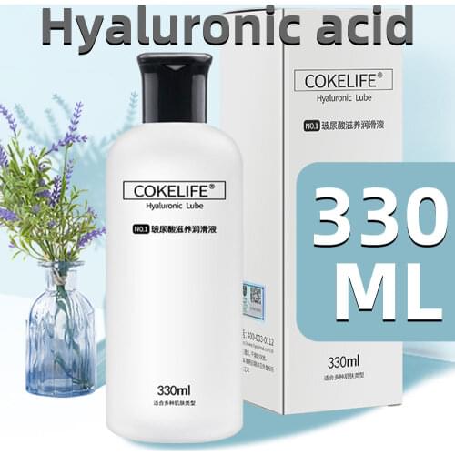 Hyaluronic acid lubricant two sex toys intimate lubrication Mens 18 + moisturizing no-wash not included