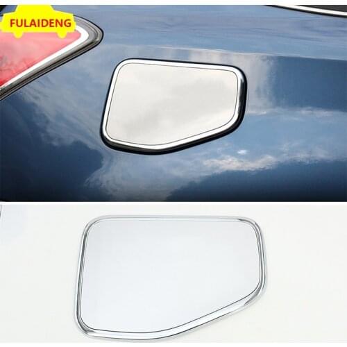 1pcs For Subaru Forester 2013-2018 ABS Chrome Oil Cap Fuel Tank Cap Cover Stickers Sequined Decoration Car Styling Accessories