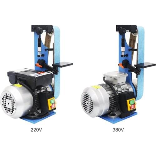 Small Desktop Multi-Function Polishing Grinding Machine Belt Sander Woodworking Sander Tool Sharpener 1500W 2800RPM Y