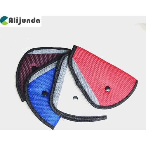 New Triangle Baby Baby Car Safe Fit Safety Belt Adjustment Device Auto Safety Belt Cover Child Neck Protection Positioner Breath