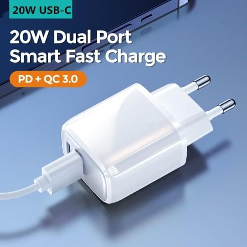 PD 20W USB C Charger QC 3.0 2 Port Fast Phone Charge Wall Adapter For iPhone 12 11 7 AirPods iPad Huawei Xiaomi Samsung NOKIA LG