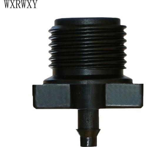 External thread 1/2 to 1/4 hose connector barbed water hose adapter Drip irrigation Accessories 100pcs