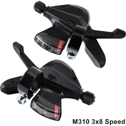 Outdoor Bicycle Brake Shift Lever SL-M310 Rapid Fire Shifter 3x8 Speed Mountain Bike Accessories
