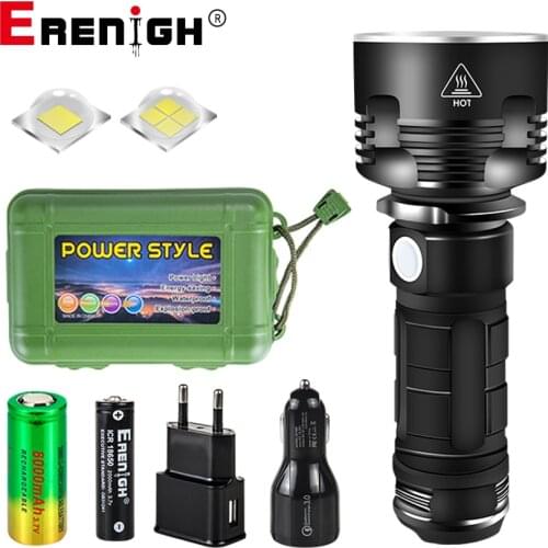 Waterproof 4000LM Portable Lantern XHP70.2 L2 USB Flashlight 3 Modes Outdoor Camping Light by 18650 26650 Battery LED Torch