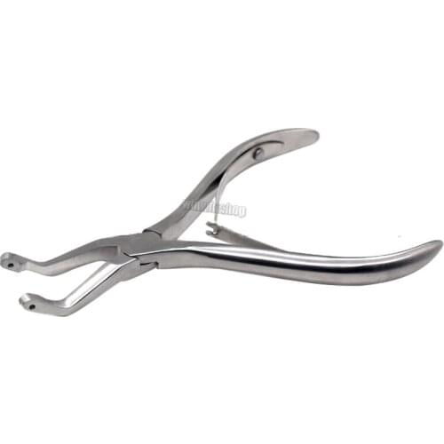 1PC stainless steel dental orthodontic removal forceps temporary crown forceps dentist tools