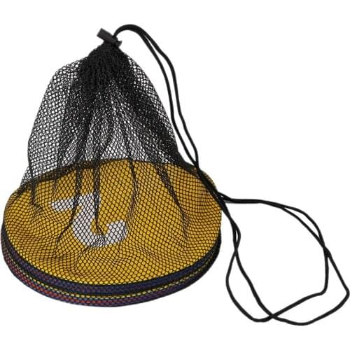 10 Pack Numbered Spot Markers Flat Basketball Training Markers Speed Agility Training Tool for Basketball Soccer Drills