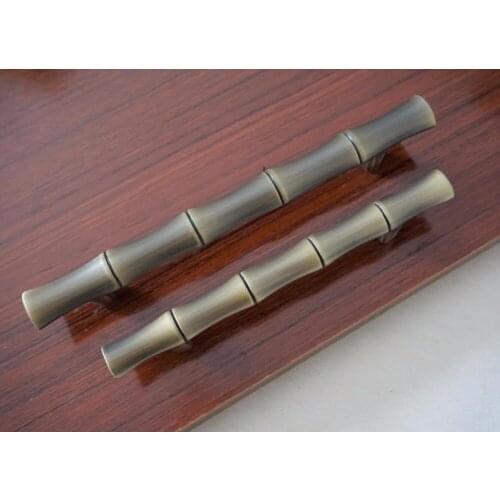 3.75'' 5'' Dresser Handles Bamboo Drawer Pull Handles / Kitchen Cabinet Door Handles Decoration Hardware 96mm 128mm