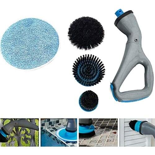 4pcs Power Scrubber Brush Set For House Drill Scrubber Brush For Cleaning Cordless Drill Electric Scrub Brush