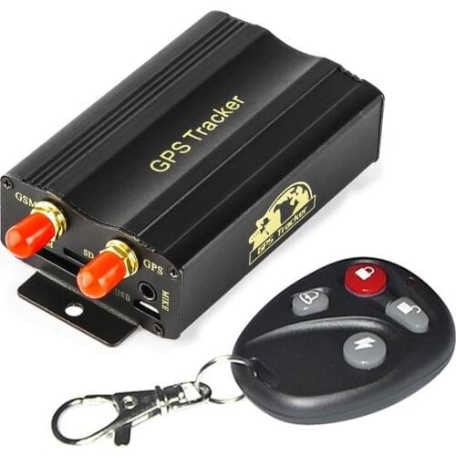 Car GPS Tracker System GPS GSM GPRS Vehicle Tracker Locator with Remote Control SD SIM Card Anti-theft Car Alarm System