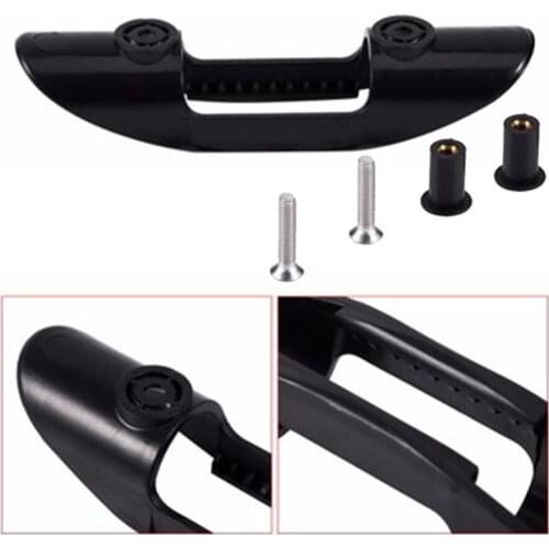 Kayak Marine Boat Paddle Clip Holder Set Watercraft Accessories With Black Screws Nuts Fishing Boat Oars Deck Mounted Holder
