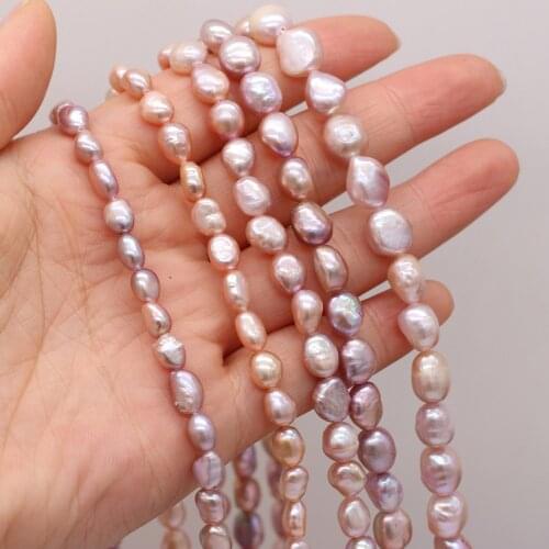 Natural Freshwater Pearl High Quality Vertical-Hole Loose Beads For Jewelry Making DIY Bracelet Earring Necklace Accessory