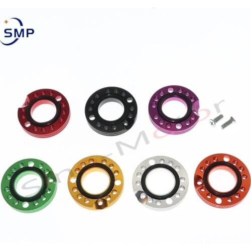 28mm colorful CNC Carb Adjuster Carburetor Inlet Manifold Spinner Plate Adaptor For Pit Dirt Bikes Buggy