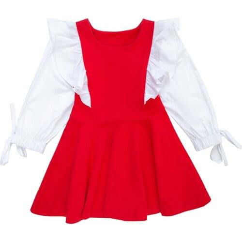 Kids Dress Sweet Princess Dress for Girls Kids Clothes Little Girl Autumn Spring Children Long Sleeve Casual Clothing CLY014