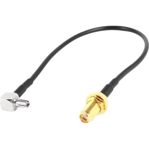 Hot Sale SMA Female Jack to TS9 Male Right Angle Pigtail Coaxial Cable Antenna