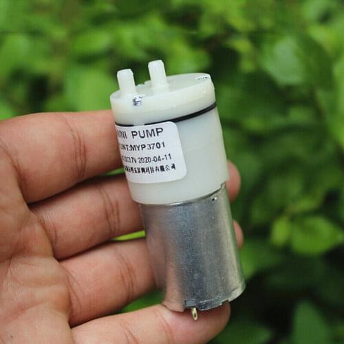 Micro air pump aquarium DC 3V 3.7v. Mute Vacuum Negative pressure air pump Self-priming Suction Pump