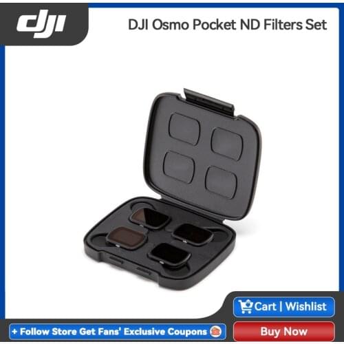 DJI Osmo Pocket ND Filters Set magnetic design makes it easy to change between ND filter for DJI OSMO Pocket in stock original