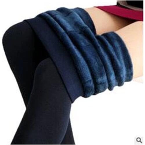 New 2020 220g Grams And Anti Pilling Pearl Cashmere Cashmere Is Not Inverted Thick Warm Leggings One Foot Leggings