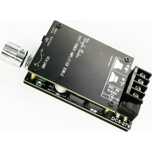 Bluetooth 5.0 audio module tpa3116d2 stereo high power digital hifi level 2.0 power amplifier board 2x50w