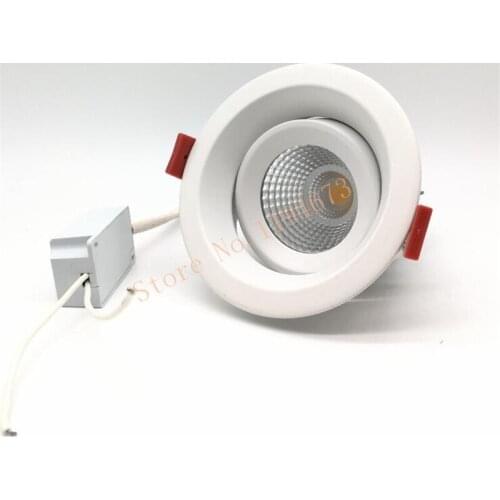 AC85-265v 10W 15W Dimmable COB LED Ceiling lamp recessed down light lamp LED Downlights Free shipping