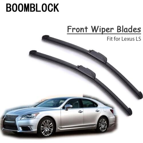 Car Windshield Rubber Front Wiper Blades Arm Kit For Lexus LS LS430 LS460 LS600H Windscreen Wiper Cleaning Brushes Accessories