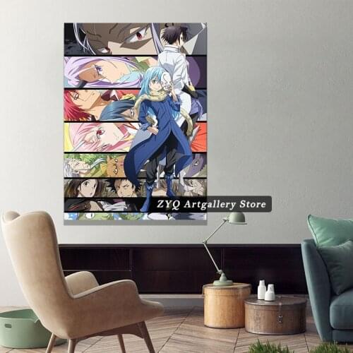 That Time I Got Reincarnated As A Slime Shuna Anime Poster Art Picture Prints Home Decor Wall Canvas Painting Decoration For Liv