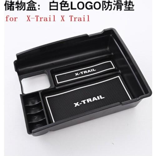 High Quality For Nissan X-Trail X Trail T32 Rogue 2014 2015 2016 2017 2018 Black Central Storage Pallet Armrest Container Box
