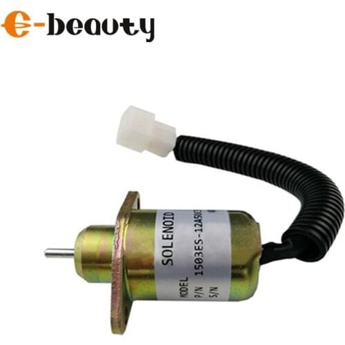 Generator Engine Spare Parts Stop Shut Off Fuel Solenoid 12V 24V SA-4569-T