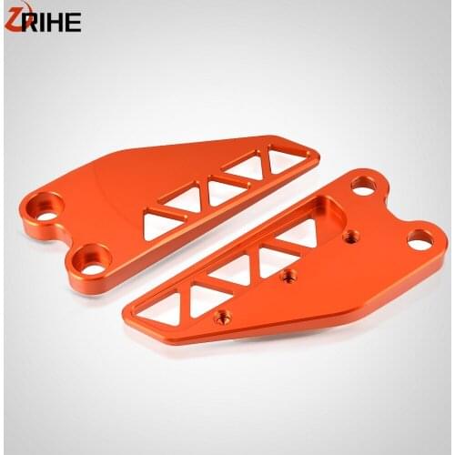 FOR 125 250 390 2017 2018 2019 Motorcycle Foot Peg Protector Rear Heel Protective Covers Guard CNC Brake cylinder guard
