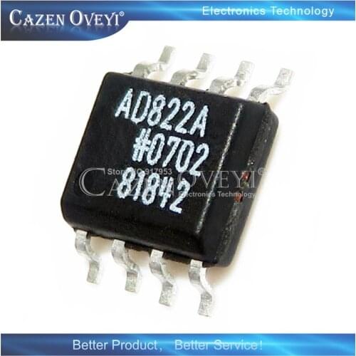 10piece AD822 AD822A AD822AR AD822ARZ sop-8 Chipset New original In Stock
