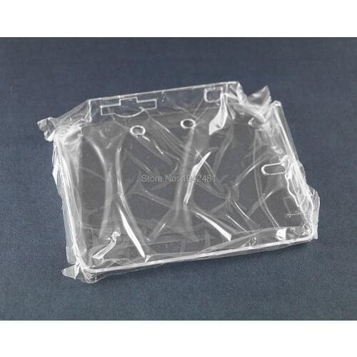 15PCS Crystal Case for 2DS Console Polycarbonate Plastic Hard Clear Shell Protective Cover