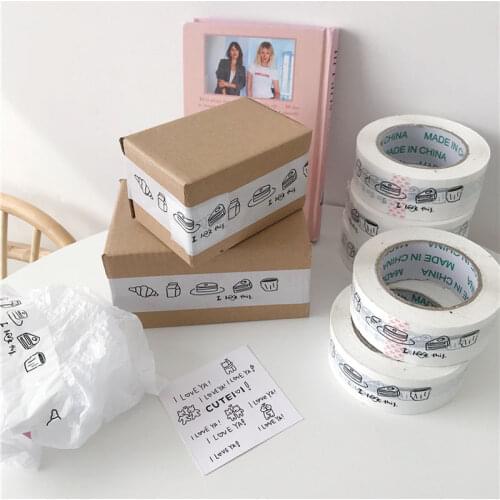 3pcs Cute Printing Seal Stickers Baking Food Packaging Box Sticker Dessert Donut Cookies Gifts Takeaway Sticker