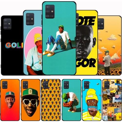 Tyler the creator Black Soft Phone Case For Samsung M21 M31S M41 M51 M10 M20 M30S M40 A7 A8 A9 2018 A12 A80 A90 A81 A91