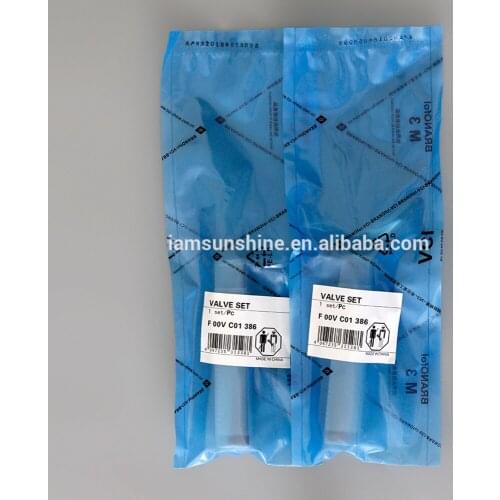 F00VC01386 Diesel fuel injector 0445110750, 0445110695 injector valve set F00VC01386