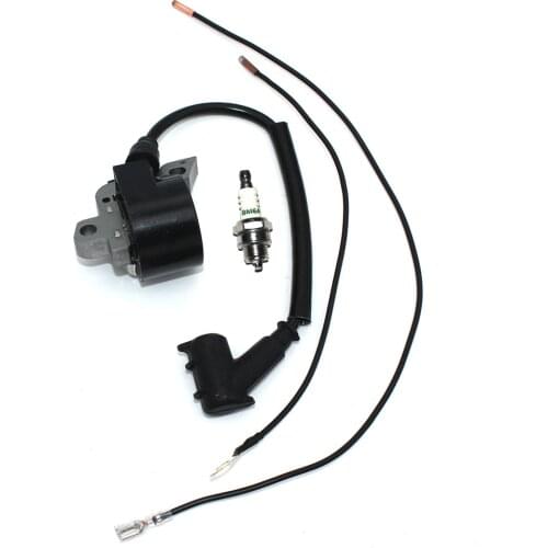 Ignition Coil with Spark Plug for Stihl MS460 MS460R MS460RZ MS460M MS460W MS460Z MS650 MS650R MS660 MS660W MS660M 046 064 066