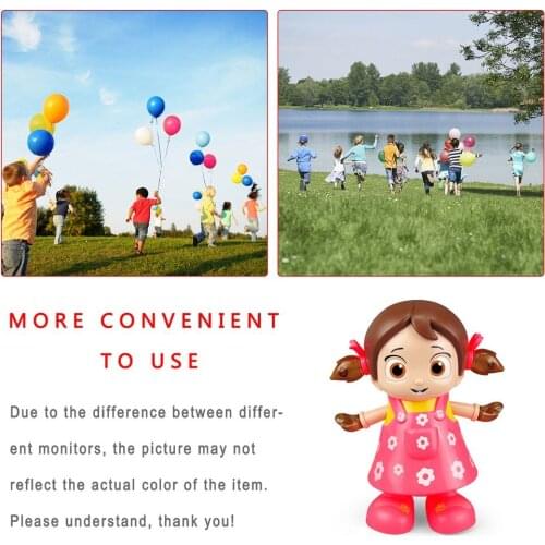 Musical Toy Doll With Light Electric Luminous Music Dancing Little Girl Toy Childrens Early Educational Toys For Kids