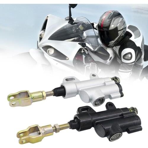 Foot Brake Pump Universal Motorcycle Motorbike Foot Brake Rear Master Cylinder Hydraulic Pump motorbike accessories 2020