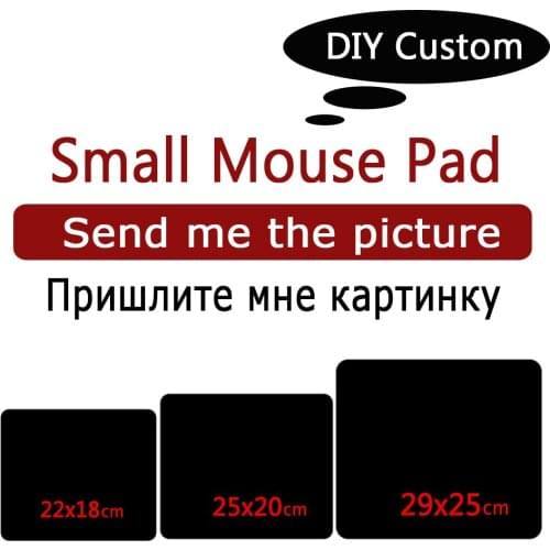 Small Mouse Pad DIY Custom Cute Square Mouse Pad Fortnight Pc Gamer Complete Mini Pc Carpet Anime Laptop Kawaii Gaming 22x18cm