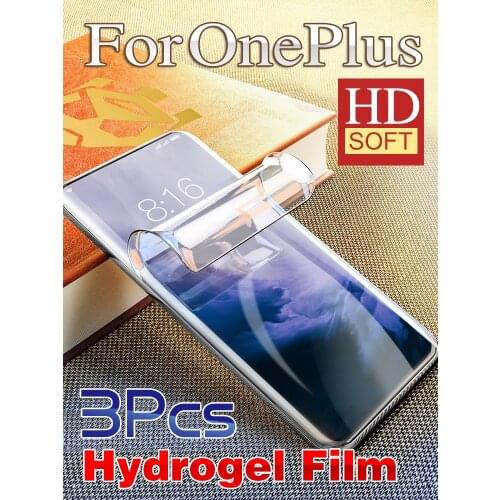 OnePlus 9 Pro Screen Protector For One Plus 8 8Pro Hydrogel Film 1+ 7TPro 7Pro 8T HD Soft Ultra-Thin 1Plus 9R