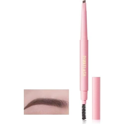 PF-E09 Anti-sweat Rotating Triangle Eyebrow Pencil Long-lasting Natural Eyebrow Durable Pencil Fork Tip