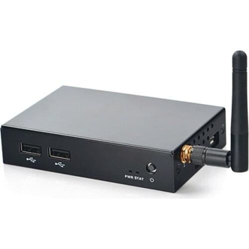 Full metal shell with antenna supporting NanoPC-T3 Plus development board dedicated case