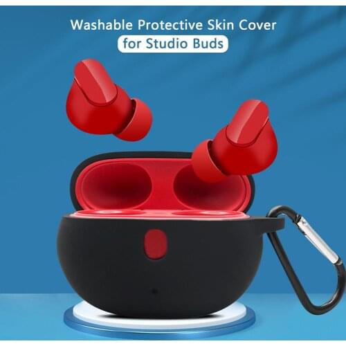 Multicolor Silicone Earphone Case Skin Protective Cover For Beats-Studio Buds Earphone Anti-shock Case Headphone Accessory