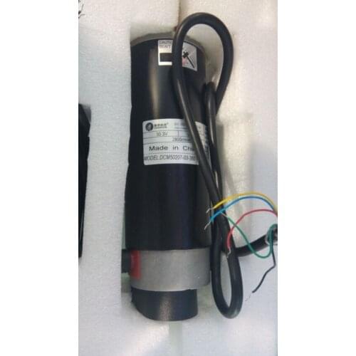 New Leadshine DC servo Brush motor DCM50207-03-360 work 24-48VDC output 0.3NM to1.56NM work with drive DCS810S Brush servo motor