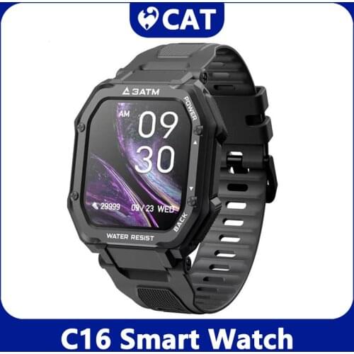 C16 1.69 Inch Smart Watch Men Fitness Tracker Blood Pressure Monitor Smartwatch Women Support Sports Modes Remote Camera New