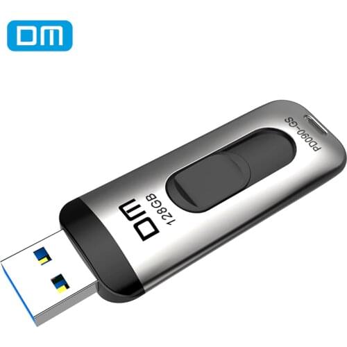 DM Usb flash drive PD090 USB3.0 Flash drive high speed 16GB 32GB 64GB 128GB 256GB Metal write speed from 10MB-60MB